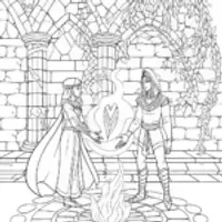 Zekrom and Reshiram Guardians Coloring Page
