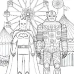 Batman and the Mechanical Menace Coloring Page