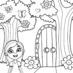 Mirabel’s Garden of Dreams Coloring Page
