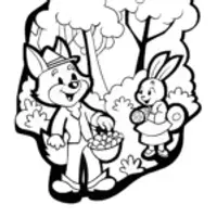 The Enchanted Trick-or-Treat Forest Coloring Page