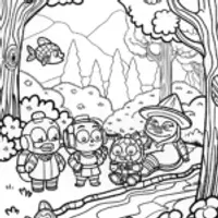 League of Legends Champion’s Circle Coloring Page