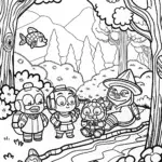 League of Legends Champion’s Circle Coloring Page