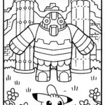 Regigigas Guardian of the Ancient Ruins Coloring Page