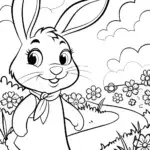 Banban’s Dreamy Plant Parade Coloring Page