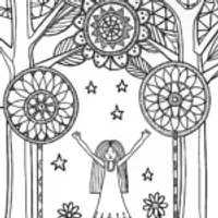 Jasmine’s Secret Garden of Dreams Coloring Page
