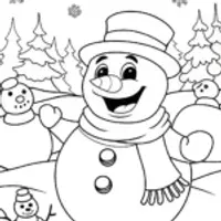 Bowser’s Winter Wonderland Coloring Page