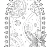 The Fairy’s Starry Escape Coloring Page
