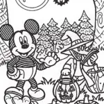 Mickey Mouse’s pumpkin patch party