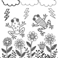 Lightning Leapfrog Coloring Page