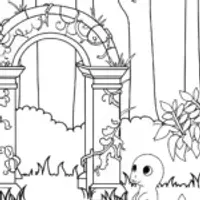 Charmander’s Tale of Discovery Coloring Page