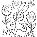 Banban’s Enchanted Seedling Race Coloring Page