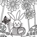 Banban’s Garden Symphony Coloring Page