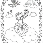 Strawberry Shortcake Dreamscape Coloring Page