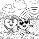 Heartfelt Expressions Coloring Page