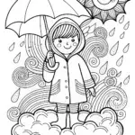 JJ’s Wonderful Weather Adventure Coloring Page