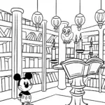 Mickey Mouse’s Adventure in the Enchanted Library