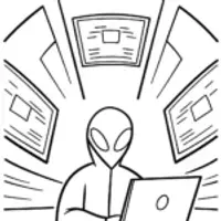 Miles Morales: Super Coder Showdown Coloring Page