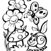 The Giggle Garden Coloring Page