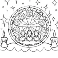 Madrigal Family Unity Coloring Page