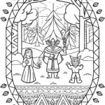 The Enchanted Ritual of Champions Coloring Page