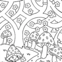 Strawberry Shortcake’s Berry Garden Adventure Coloring Page