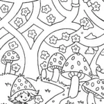 Strawberry Shortcake’s Berry Garden Adventure Coloring Page