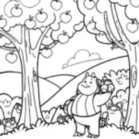 Bowser the Gentle Giant Coloring Page