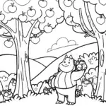 Bowser the Gentle Giant Coloring Page