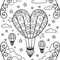 Heart of Dreams Coloring Page