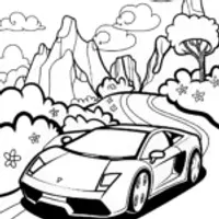 Lamborghini Adventure in the Enchanted Mountains