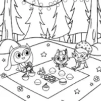 Whimsical Picnic in the Forest with Soraka and Chogath