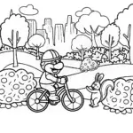 Bowser’s Eco-Friendly Adventure Coloring Page