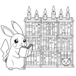 Pikachu’s Adventure in the Enchanted Library