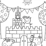 Peppa’s Fantastic Fruit Festival Coloring Page