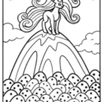 Suicune and Friends Coloring Page