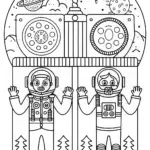 Mario and Luigi’s Time-Traveling Quest Coloring Page