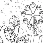 Care Bears Science Fair Coloring Page