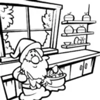 Gnome’s Crafty Workshop Adventure Coloring Page