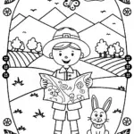 JJ’s Magical Countryside Adventure Coloring Page