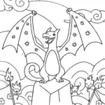 Charizard’s Victory Dance Coloring Page