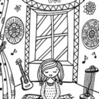 Mirabel’s Magical Music Studio Coloring Page