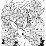 Banban’s Gardening Adventure Coloring Page