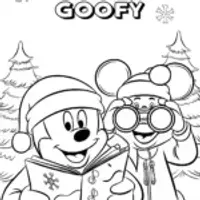 Mickey Mouse and Goofy Christmas Star Quest