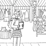 Barbie the Fashion Adventurer Coloring Page