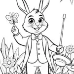 Banban’s Nature Symphony Coloring Page