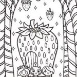 Strawberry Shortcake’s Berry Quest Coloring Page