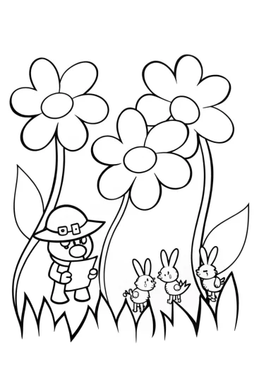 A coloring page of Bowser’s Quest for the Golden Mushroom Coloring Page