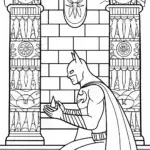 Batman and the Magical Artifacts Coloring Page