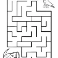 Super Pet Explorers in the Labyrinth Coloring Page
