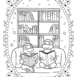 TMNT Cozy Bookstore